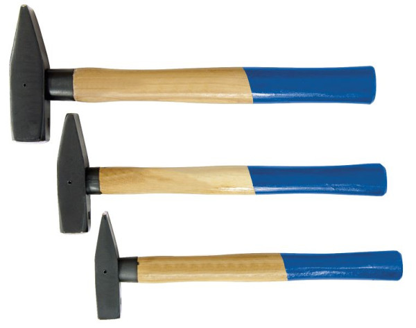 Jeu de marteaux de serrurier SW-Stahl, avec protection du manche, 3 pièces, 50930L