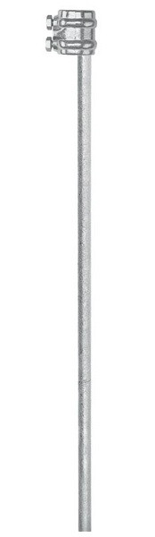 Piquet de terre Gallagher 1,7 m avec pince de terre (1), 084487