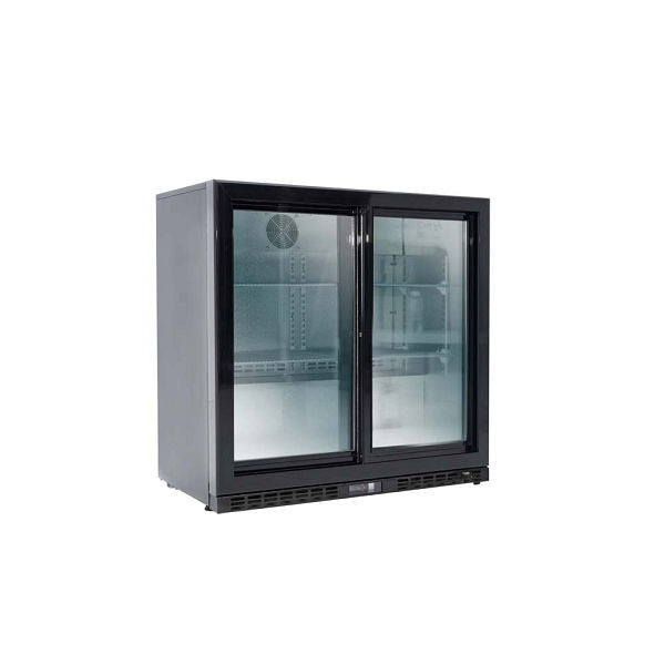réfrigérateur de bar bergman BASICLINE 208 litres avec portes coulissantes (230 V), 64786