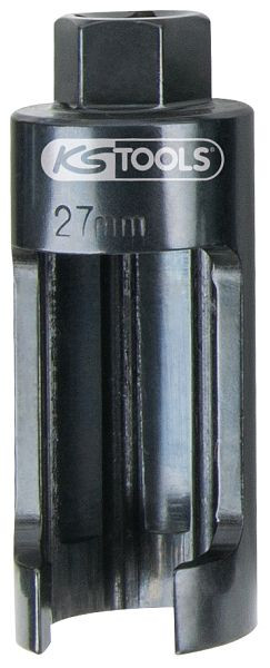 KS Tools Douille d'injecteur 1/2", 27,0 mm, longueur 100 mm, 152.1196