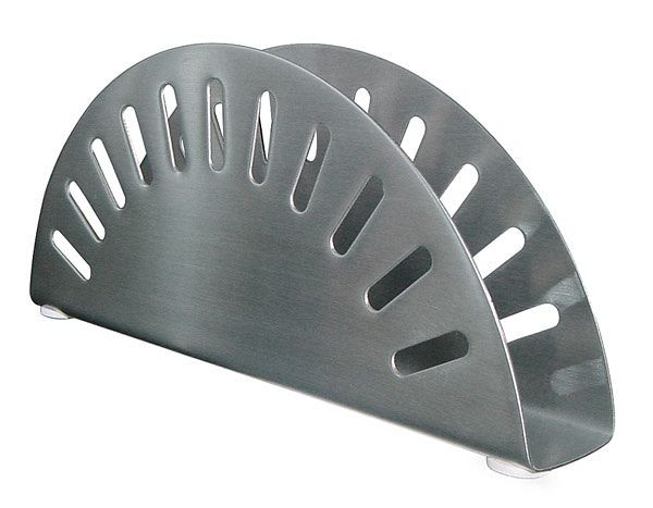 Porte-serviettes APS, 17 x 3 cm, hauteur : 7 cm, acier inoxydable, poli mat, 11778