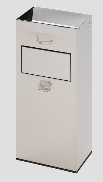 VAR poubelle / cendrier H 77, inox, 1349