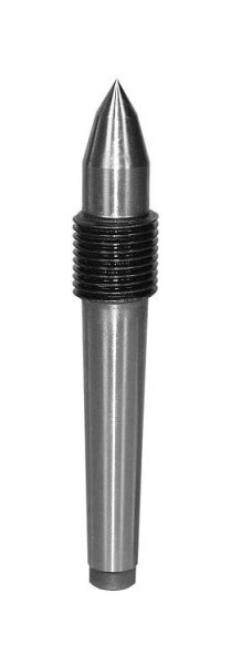 Pointeau fixe MACK, filetage d'extraction, pointe 30°/60° DIN 807