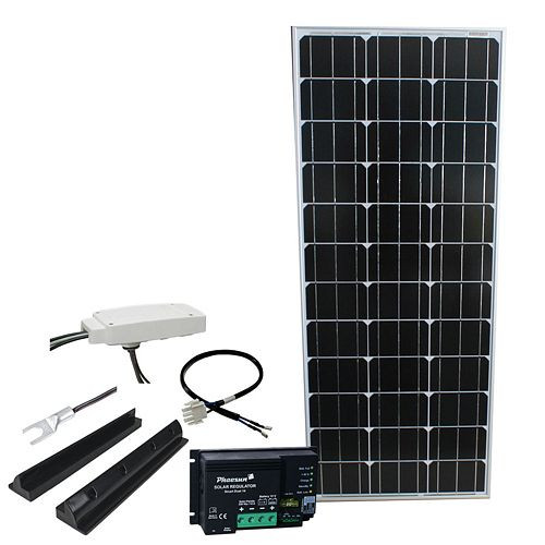 Phaesun Caravan Kit Base Camp Smart SDU14 100W / 12V, capteur de température, 600458
