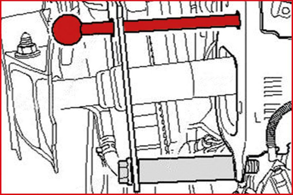Aide au retrait du masque avant KS Tools (2), 400.2077