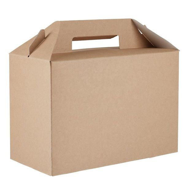 Grandes boîtes kraft recyclables Colpac (paquet de 125), FA362