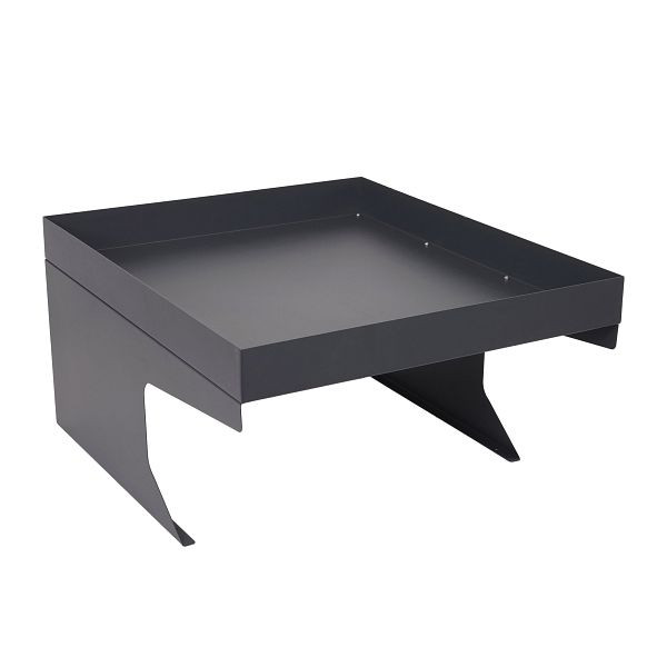 Garage de tondeuse robot Mendler avec jardinière HWC-G60, abri de toit pour tondeuse à gazon, métal 37x60x70cm, anthracite, 71786