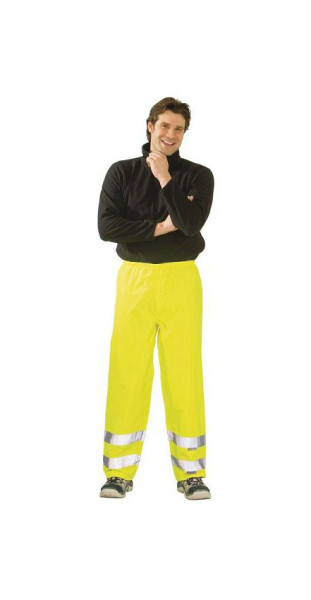 Pantalon de pluie haute visibilité Planam, jaune uni, taille S, 2065044