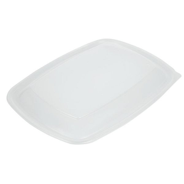 Fastpac Couvercles pour grands récipients alimentaires rectangulaires 1350 ml (lot de 150), DW785