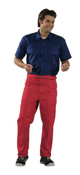 Pantalon Planam BW 290, rouge moyen, taille 46, 0118046