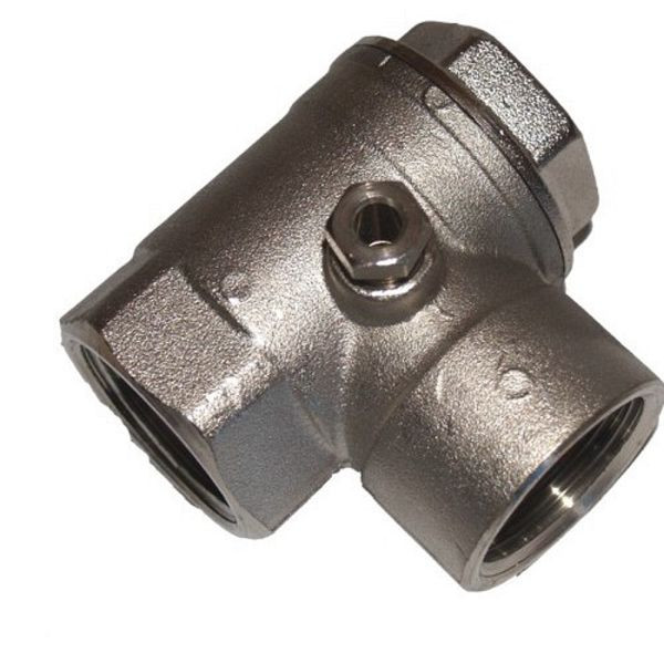Clapet anti-retour AEROTEC 1 pouce IG - 1 pouce IG - avec raccord de décharge, 5000364