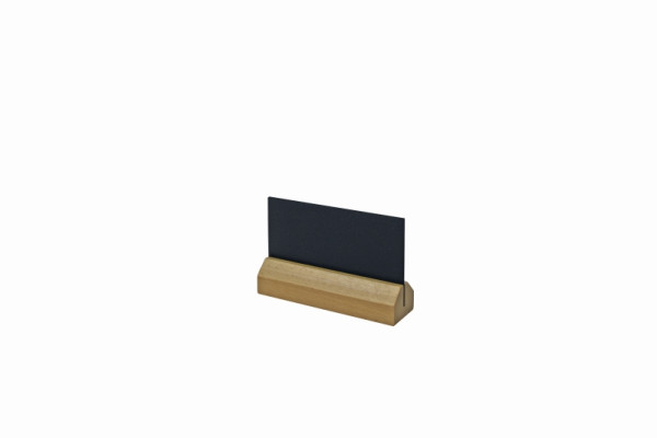 Support de table Schneider, avec base en bois naturel peint 138x65 mm, 198960