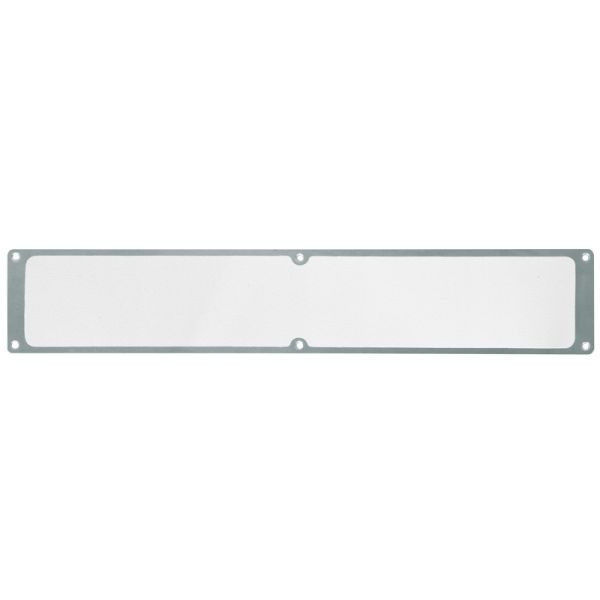 Pantalon de farine plaque antidérapante en aluminium avec revêtement antidérapant m2, Easy Clean blanc 114x635mm, APM3EF1