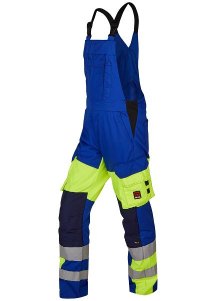 Salopette ROFA 2500, taille 62, couleur 481-bleu grain-jaune lumineux, 5702500-481-62