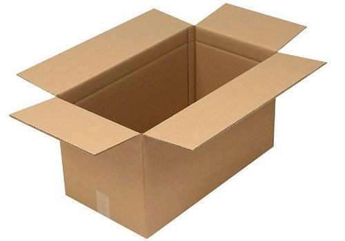 Boîte pliante en carton ondulé TransPak à 2 parois, dimensions intérieures 610 x 320 x 335 mm, qualité 2.50BC, paquet : 10 pièces, 299387