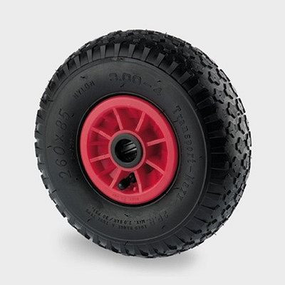 Roue TENTE-ROLLEN, roue Ø 260 mm, capacité de charge 150 kg, A 55 Shore, PQR260x85-20 HL74 4PR