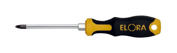 Tournevis ELORA, Supa-Pozidriv, avec clé hexagonale, 569, longueur de la lame: 80 mm, 0569020015500
