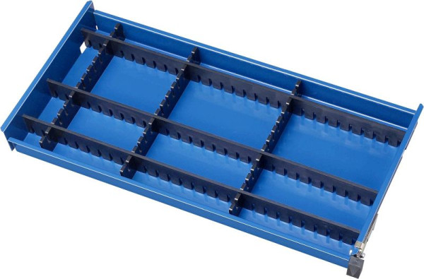 Gamme de division RAU, 6 bandes de grille, 570x40x280 mm, 09-300-3