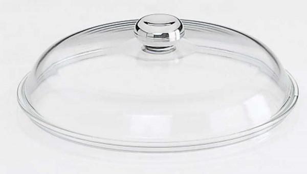 Couvercle en verre Schulte-Ufer (bouton en acier inoxydable) Clara Ø : 24 cm, 1945-24