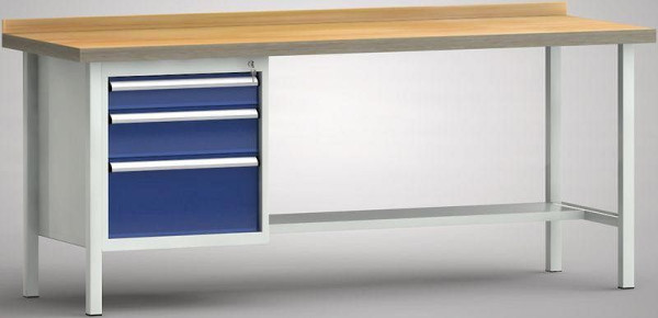Etabli standard KLW - 2000 x 700 x 840 mm L x P x H, WS118N-2000M40-E7027
