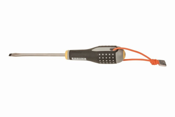 Tournevis à fente Bahco Ergo™ avec cordon de sécurité Dyneema, TAHBE-8258