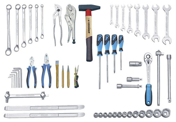 Assortiment d'outils GEDORE 69 pièces POUCES, 6607280