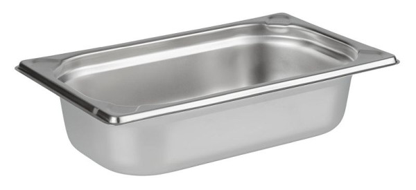 Bac APS GN 1/4, 26,5 x 16,2 cm, profondeur : 65 mm, inox, 1,8 litre, 81402