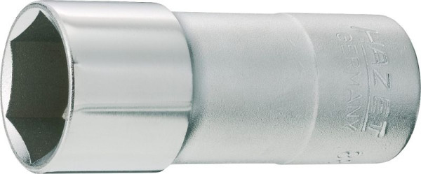 Douille pour bougie d'allumage Hazet, carré creux 10 mm (3/8 pouce), profil hexagonal externe, 20,8 mm, 13/16 ", ressort de couronne, 880KF