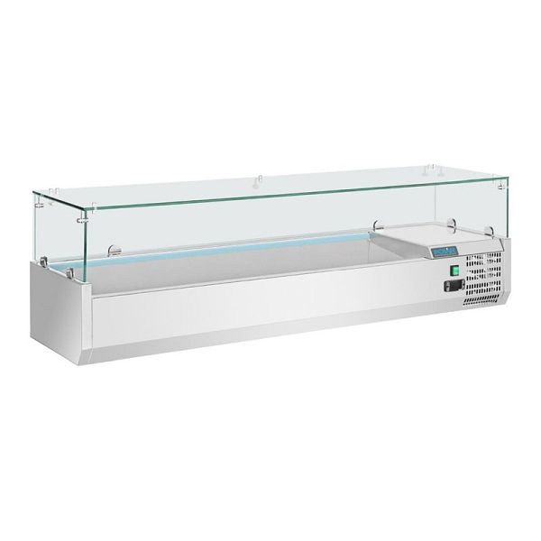 Vitrine réfrigérée Polar pour 5x GN1 / 3 et 1x GN1 / 2, GD876