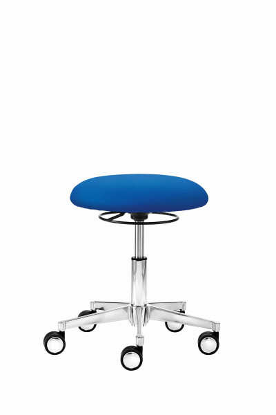 Tabouret pivotant fonctionnel Mayer Sitzmöbel , avec assise en plaque, bleu moyen, 1290_26396