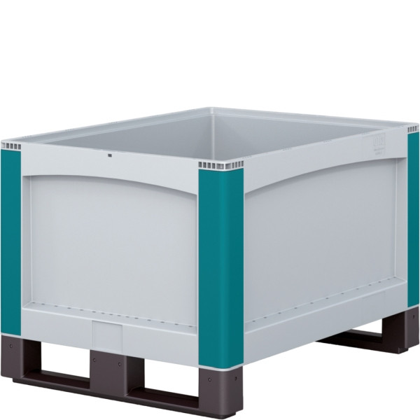 BITO conteneur pour charges lourdes SL avec patin/rabat /SL 86621K 800x600x620 patin, C0814-0006