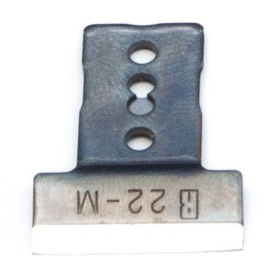 BRÜCK couteau interchangeable 22 mm pour burins RALI SHARK - type M, UE: 2 pièces, 452