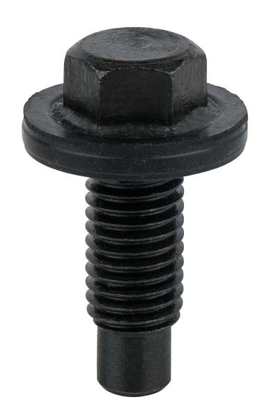 Vis de vidange d'huile KS Tools, six pans extérieurs 15 mm, M12x1,75x28,5 mm, paquet de 25, 430.2066
