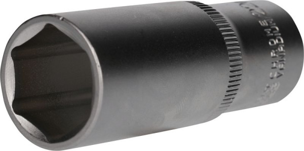 Brilliant Tools Douille hexagonale 1/2", type long, 22 mm, BT022830