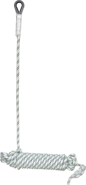 Guide mobile Kratos en corde kernmantel pour antichute mobile FA2010300 00 (A ou B) longueur 20 mètres, FA2010320