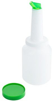 Récipient de mélange/conservation Contacto 2 l bec et couvercle : VERT, 5843/209
