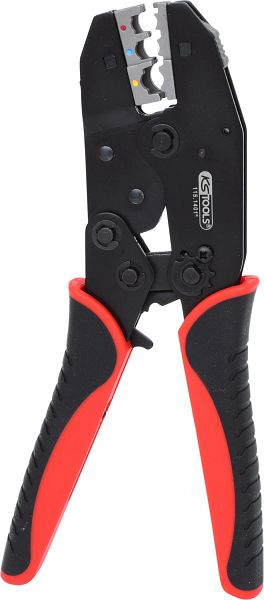 KS Tools Pince à sertir pour cosses de câble isolées, 220 mm, 115.1425