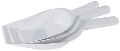 Pelle de pesée Contacto, blanche 25 cm, 5855/250