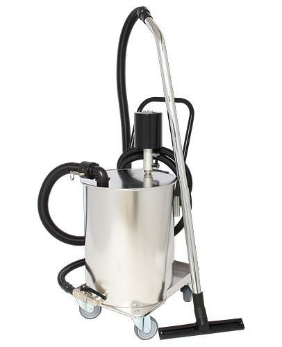 Tétine liquide DENIOS PressOut ATEX, avec pompe Venturi et limiteur de quantité de remplissage, 257-589