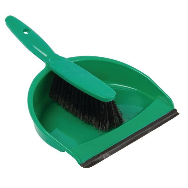Set de balayage Jantex avec poils doux vert, CC933