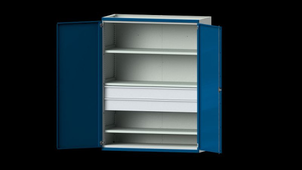 Etablis ANKE, armoire pour charges lourdes, modèle 302, 1485 x 630 x 1950 mm, RAL 7035/5010, 620.082
