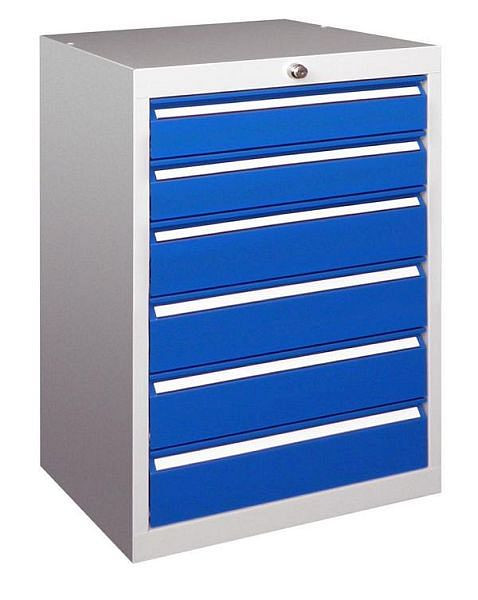 Armoire à outils PAVOY avec guides à rouleaux, capacité de charge 50 kg, largeur de l'armoire 500 mm, hauteur 800 mm, 43453-080-002
