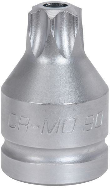 KS Tools Douille à chocs Torx 3/4" avec trou, courte, TB100, 515.0019