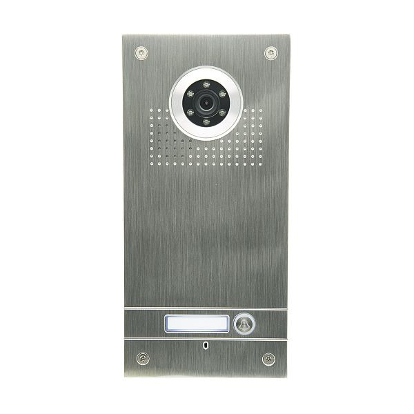 Anthell Electronics Poste extérieur en acier inoxydable à 1 famille UP pour interphone vidéo couleur, SAC562DN-CK(N1)