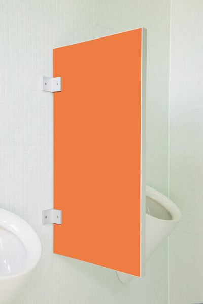 Cloison d'urinoir standard KEMMLIT Vittoria, orange, 15222