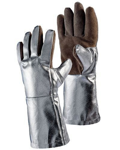 Gant chauffant JUTEC type A en cuir Sebatan, longueur 30 cm, UE : 1 paire, 182-042