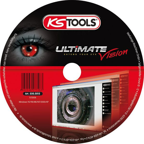 Logiciel d'arpentage KS Tools pour la documentation technique, 550.5015