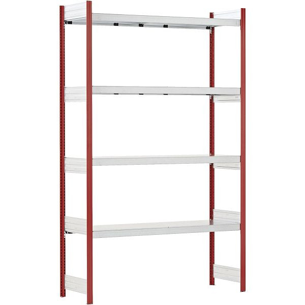 BITO grande étagère set /350kg 1999x1562x624 Étagère 3 niveaux RAL3000, C1255-0062