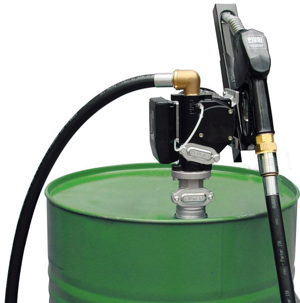 Pompe sur fût ZUWA Panther 56 DC pour diesel, 2900min-1, 12V, avec compteur digital, 120705FZ