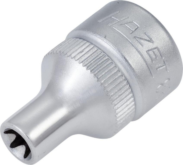 Insert pour clé à douille Hazet TORX®, carré creux 10 mm (3/8 pouce), profil extérieur TORX®, E6, 880-E6